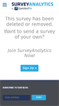 Mobile Screenshot of humanaveterans.surveyanalytics.com