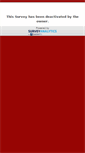 Mobile Screenshot of 20120517peog.surveyanalytics.com