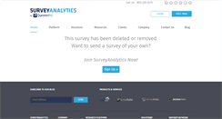 Desktop Screenshot of pharmacymemberpoll.surveyanalytics.com