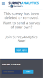 Mobile Screenshot of pharmacymemberpoll.surveyanalytics.com