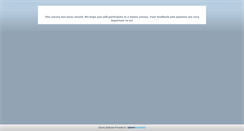 Desktop Screenshot of mw2-ni.surveyanalytics.com