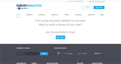 Desktop Screenshot of fiq2012.surveyanalytics.com