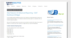 Desktop Screenshot of blog.surveyanalytics.com