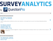 Tablet Screenshot of blog.surveyanalytics.com